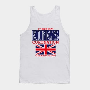 King’s Coronation, 6th May 2023 – Congratulations (Navy) Tank Top